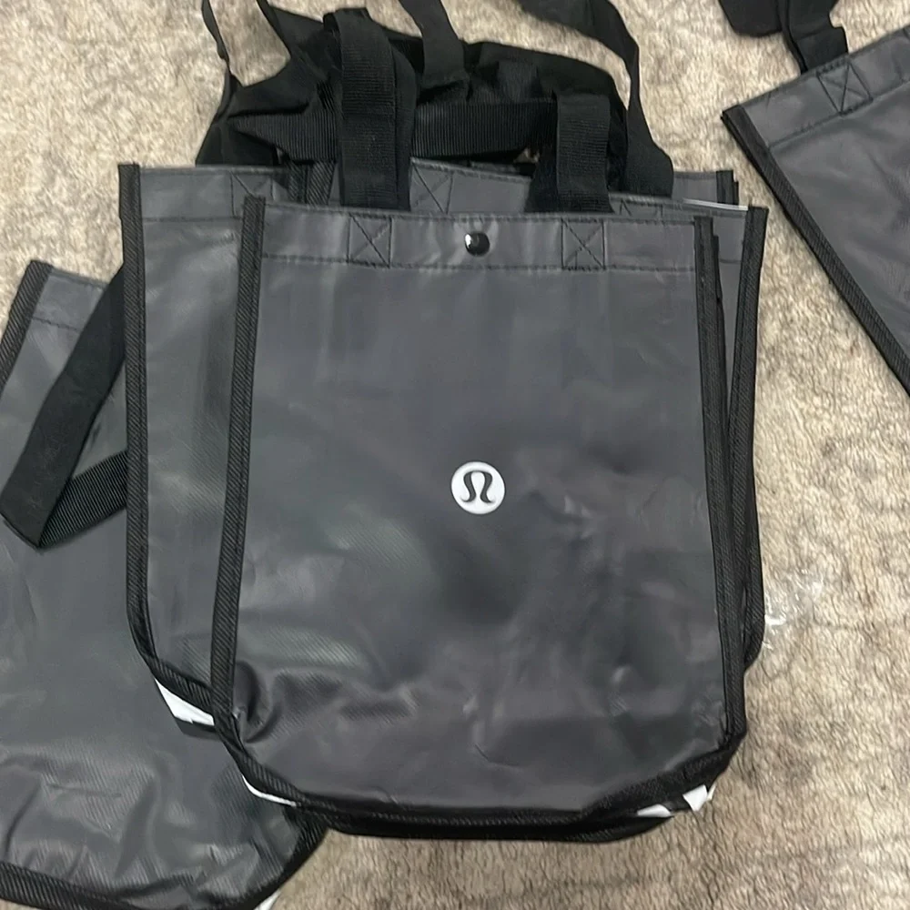 lululemon athletica Gray and Black Tote 6 left $10.00 each - Picture 2 of 3